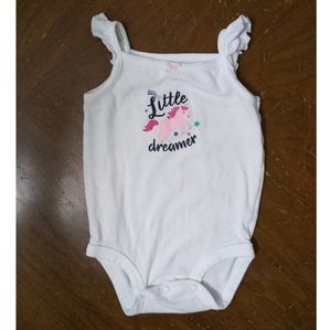 Carter's Little Dreamer Unicorn Tank Top Onesie
